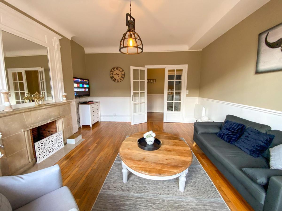 Appartement Chic, 3 Chambres, Hyper Centre-Ville, Parking Payant Amiens Luaran gambar