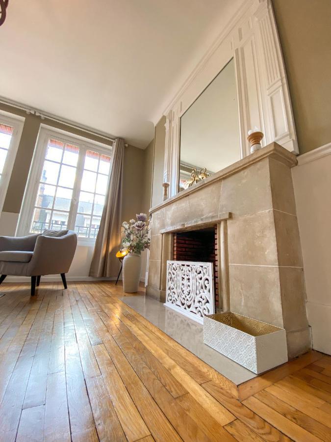 Appartement Chic, 3 Chambres, Hyper Centre-Ville, Parking Payant Amiens Luaran gambar