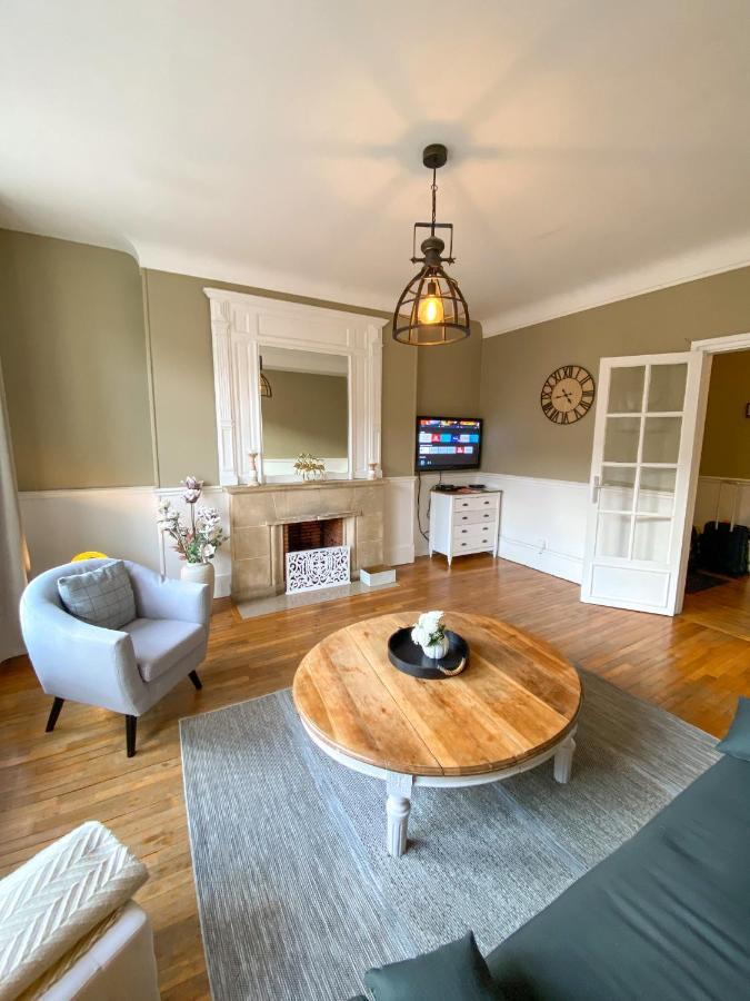 Appartement Chic, 3 Chambres, Hyper Centre-Ville, Parking Payant Amiens Luaran gambar