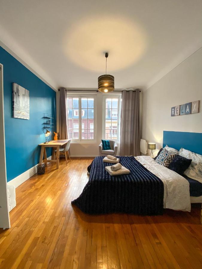 Appartement Chic, 3 Chambres, Hyper Centre-Ville, Parking Payant Amiens Luaran gambar