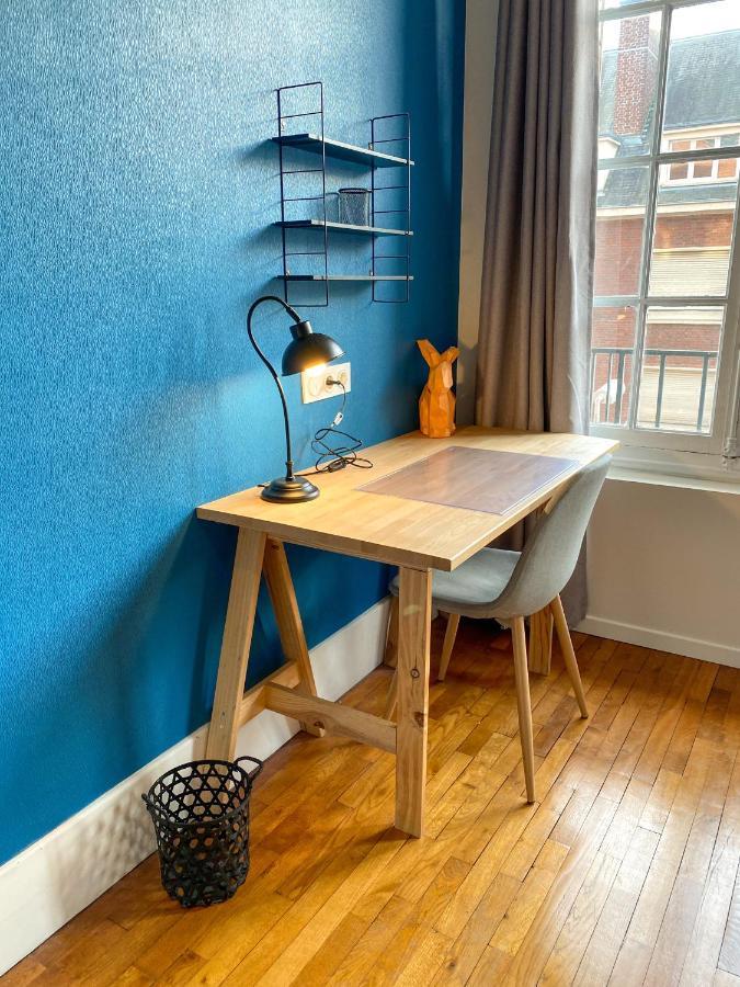 Appartement Chic, 3 Chambres, Hyper Centre-Ville, Parking Payant Amiens Luaran gambar