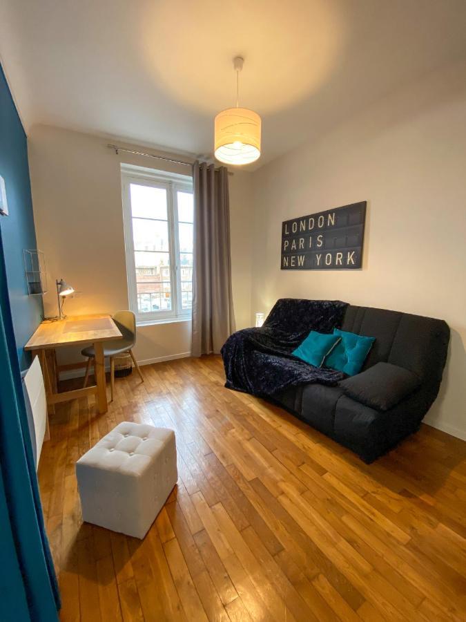Appartement Chic, 3 Chambres, Hyper Centre-Ville, Parking Payant Amiens Luaran gambar